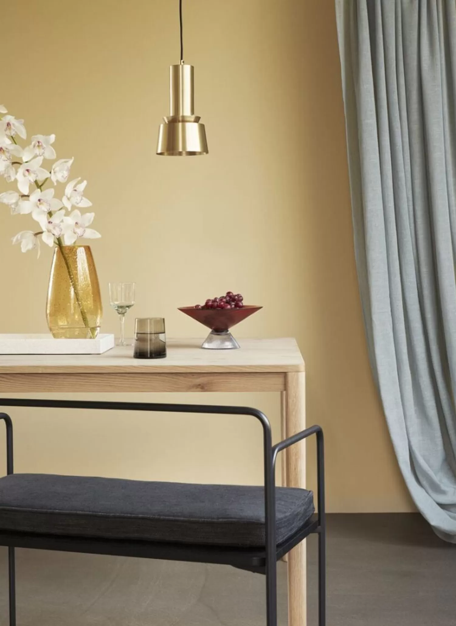 Hübsch Seating^Carry Bench Black