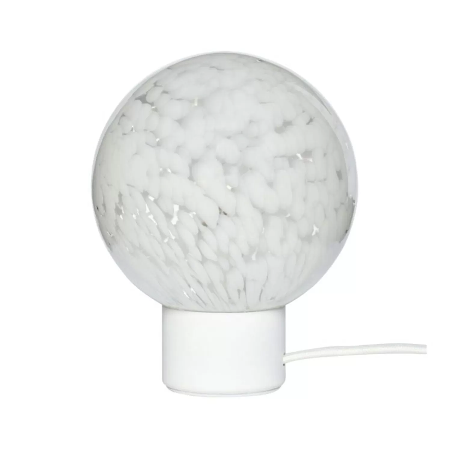 Hübsch Table Lamps^Cloud Table Lamp White