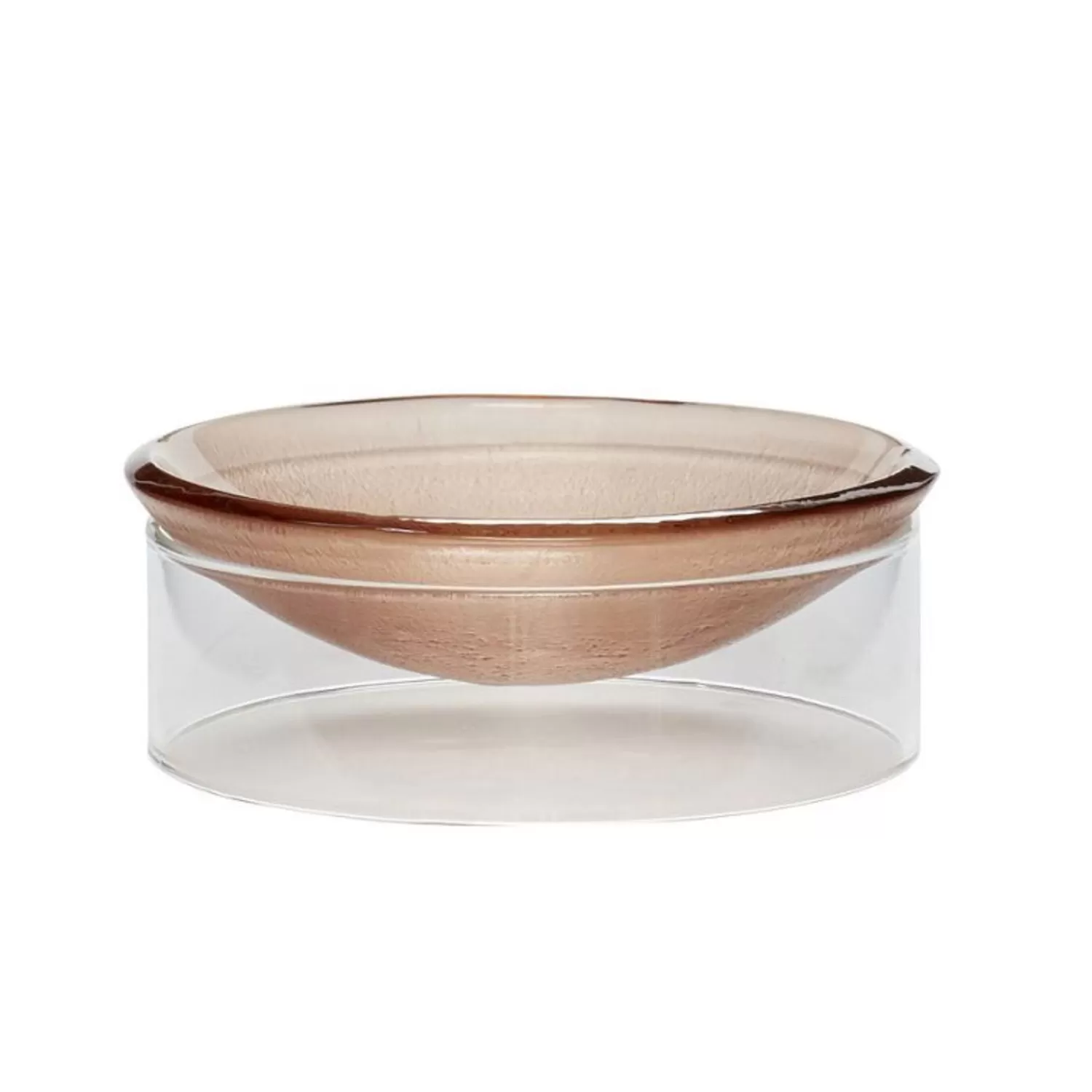 Hübsch Kitchen Accessories^Flow Bowl Brown Brown, Clear