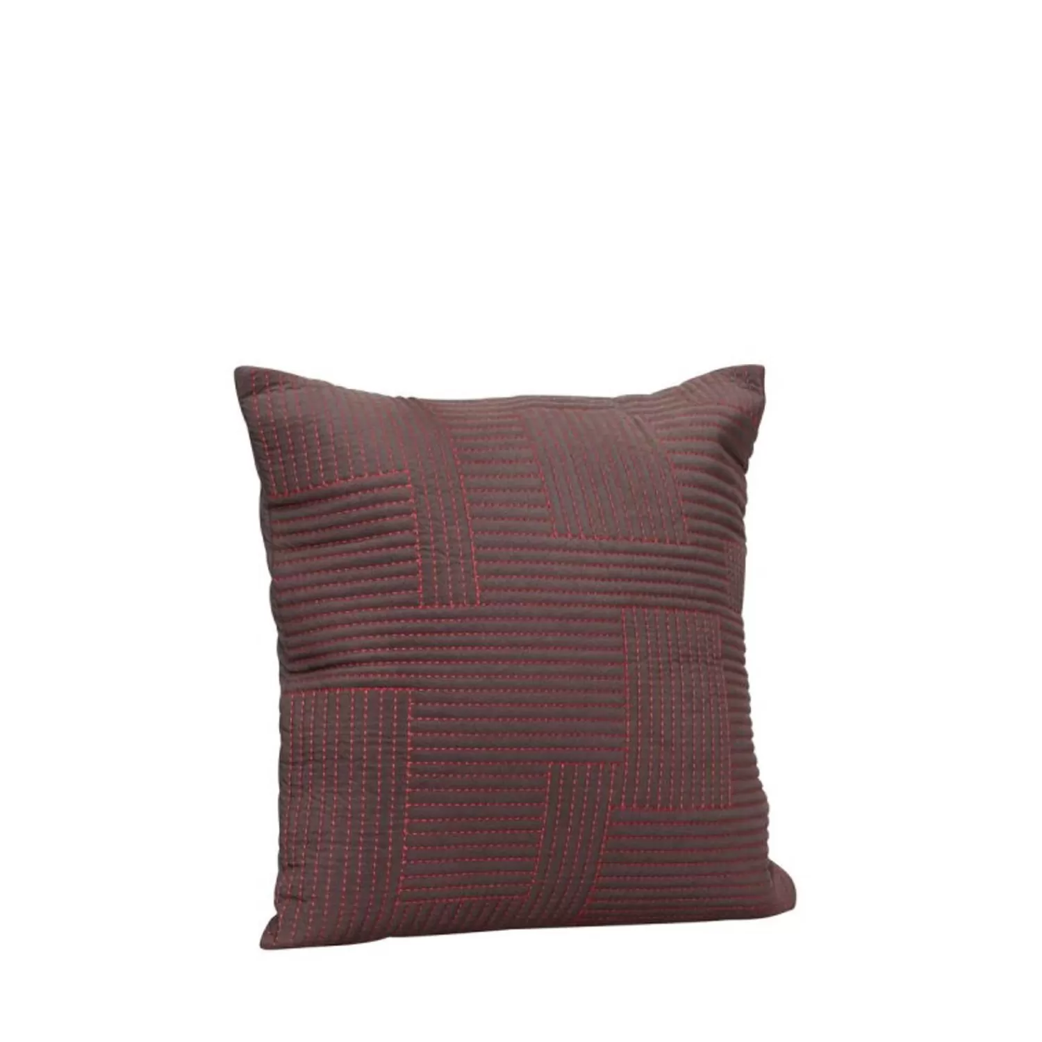 Hübsch Cushions^Floy Cushion Brown/Red Brown, Red