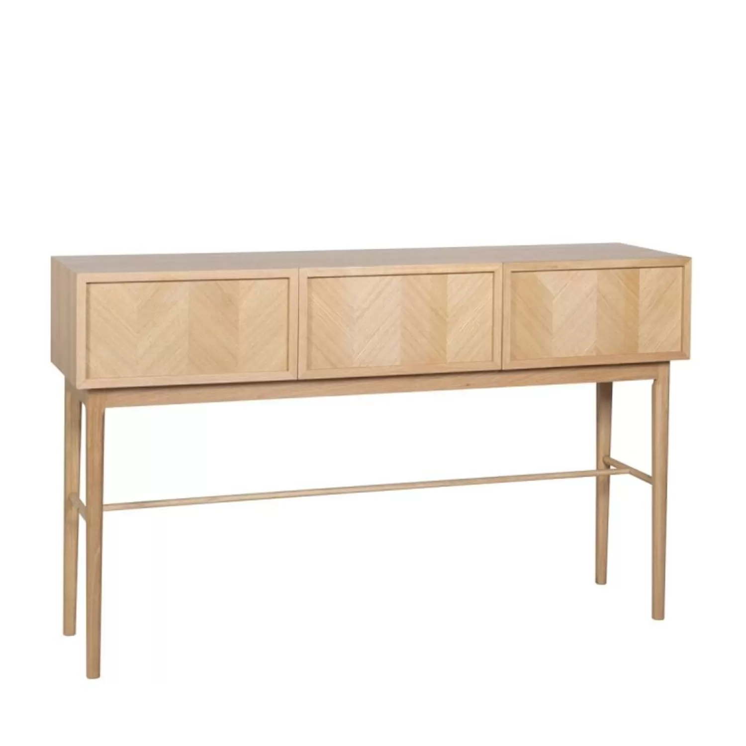Hübsch Tables^Herringbone Console Table Drawers Natural