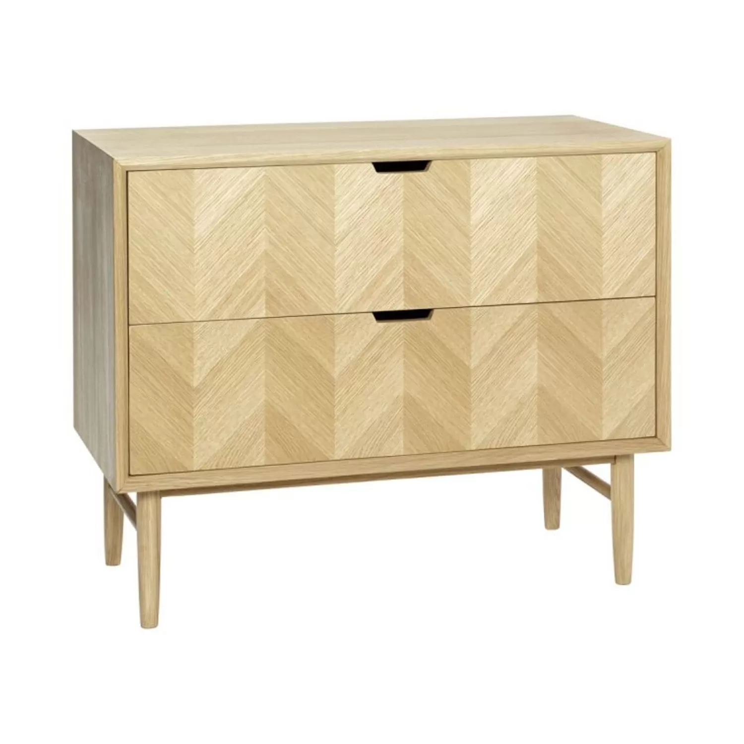 Hübsch Shelf Units & Storage^Herringbone Dresser Drawers Natural