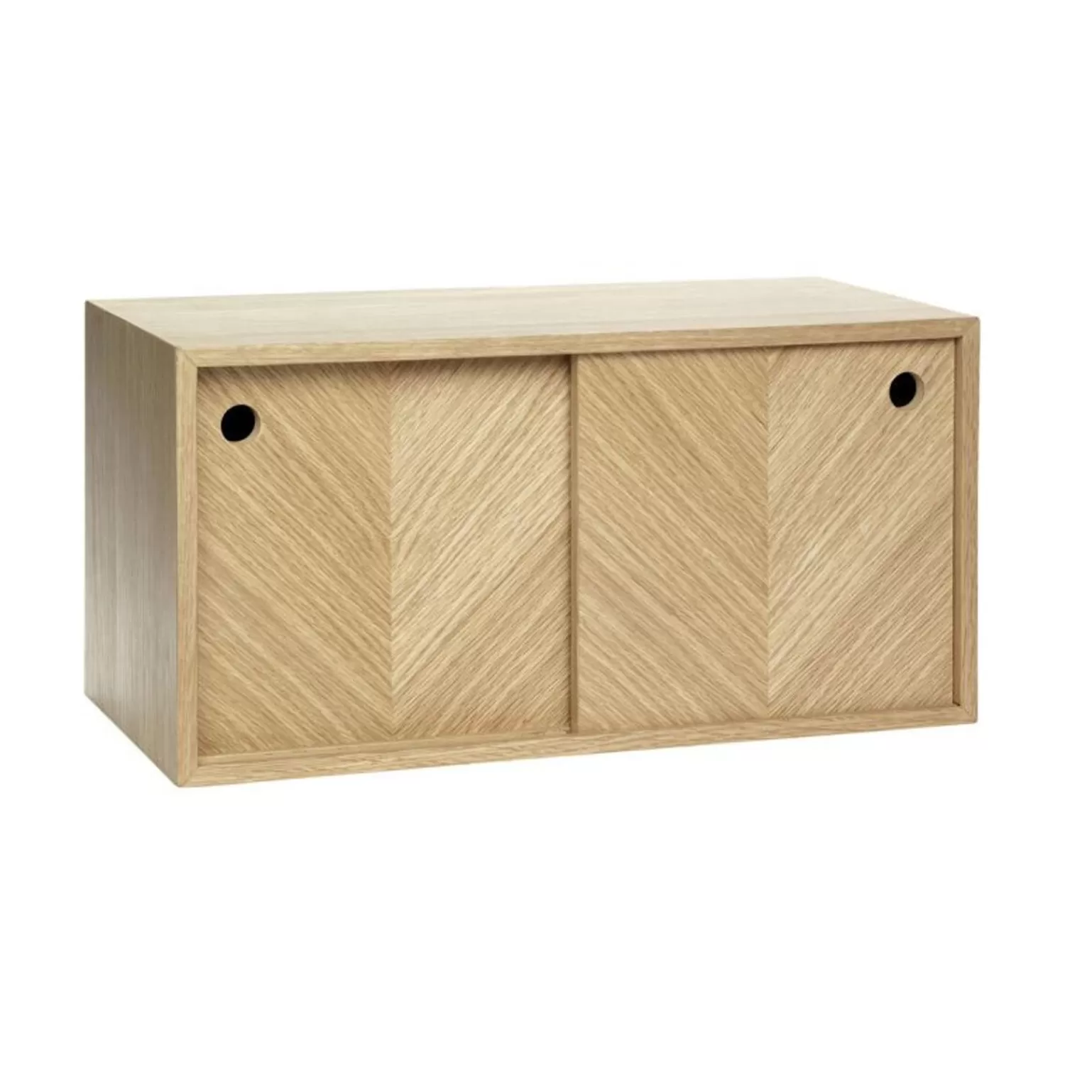 Hübsch Shelf Units & Storage^Herringbone Shelf Natural