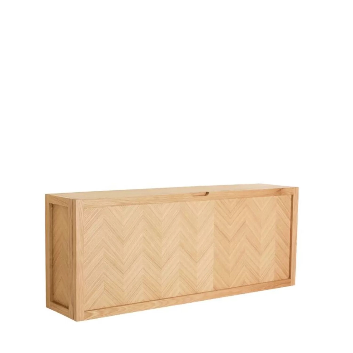 Hübsch Shelf Units & Storage^Herringbone Shoe Cabinet Large Natural