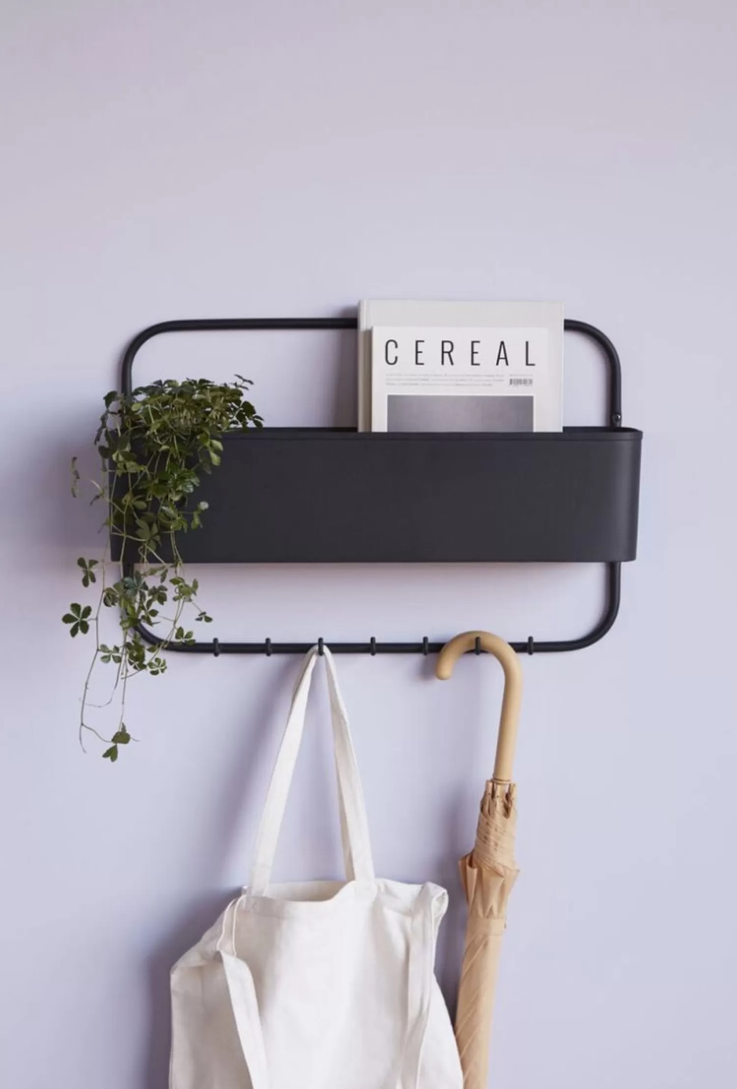 Hübsch Shelf Units & Storage^Keep Coatrack Black