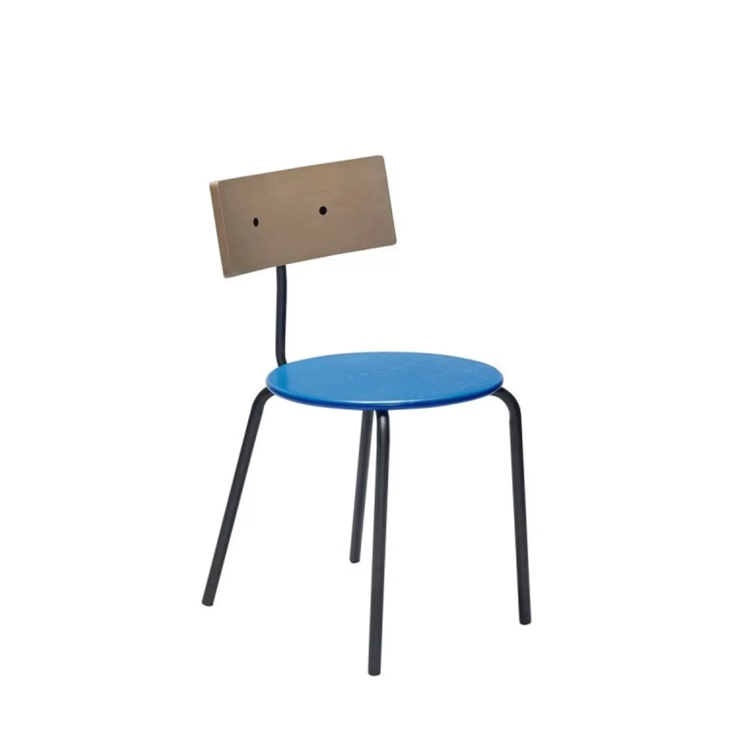 Hübsch Seating^Koi Dining Chair Blue/Brown/Black Black, Blue, Brown