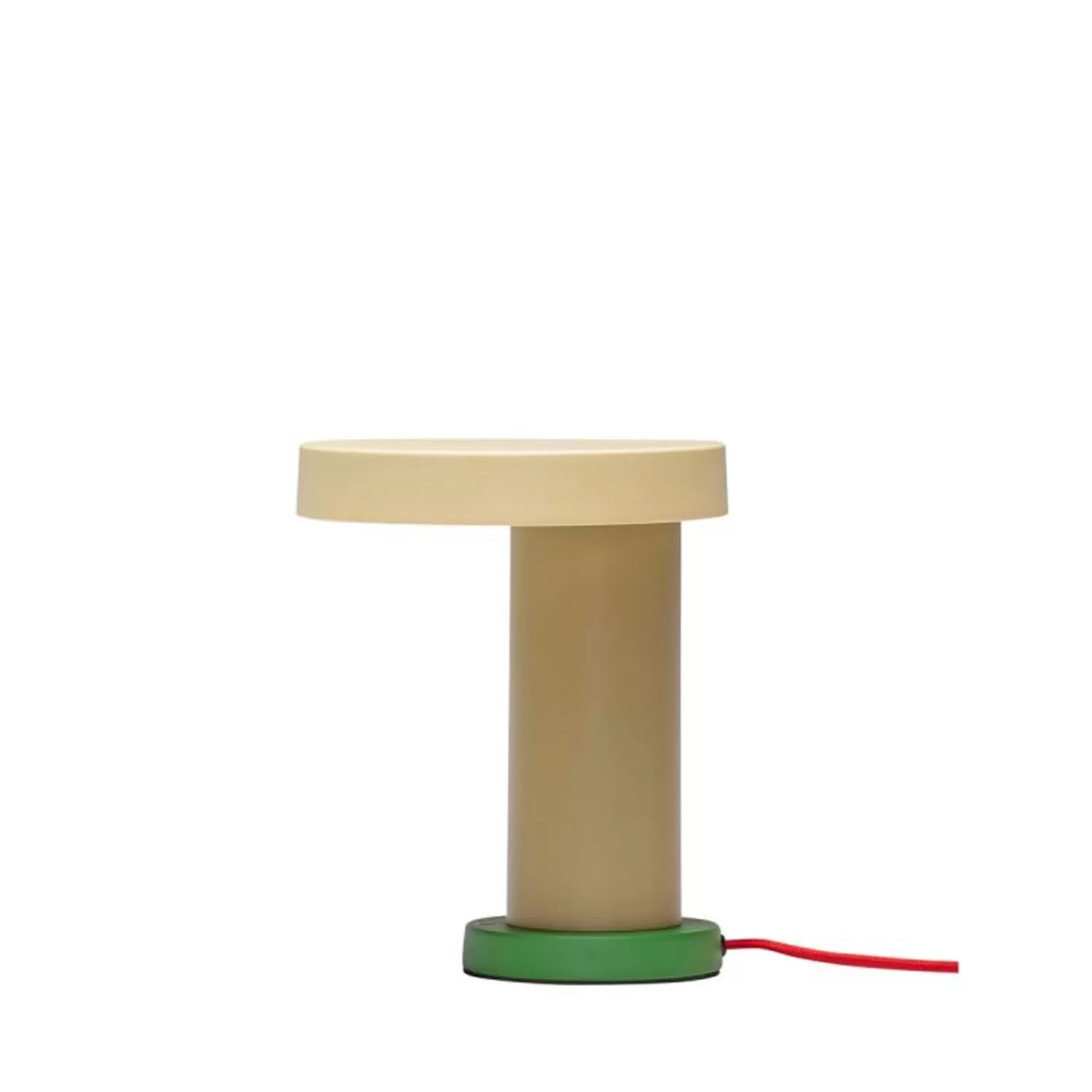 Hübsch Table Lamps^Magic Table Lamp Green/Olive Green, Ochre, Sand
