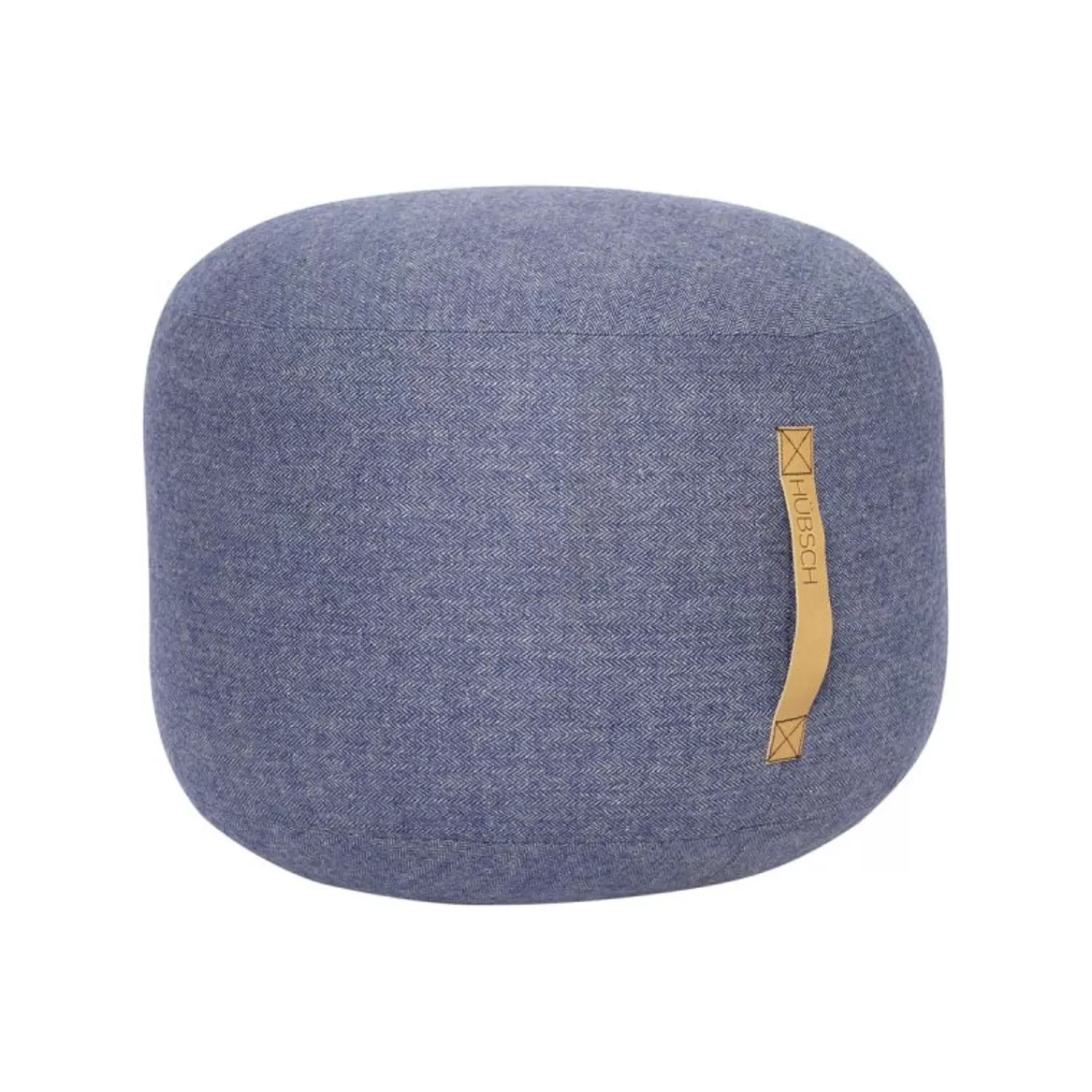 Hübsch Seating^Mochi Pouffe O50 Blue