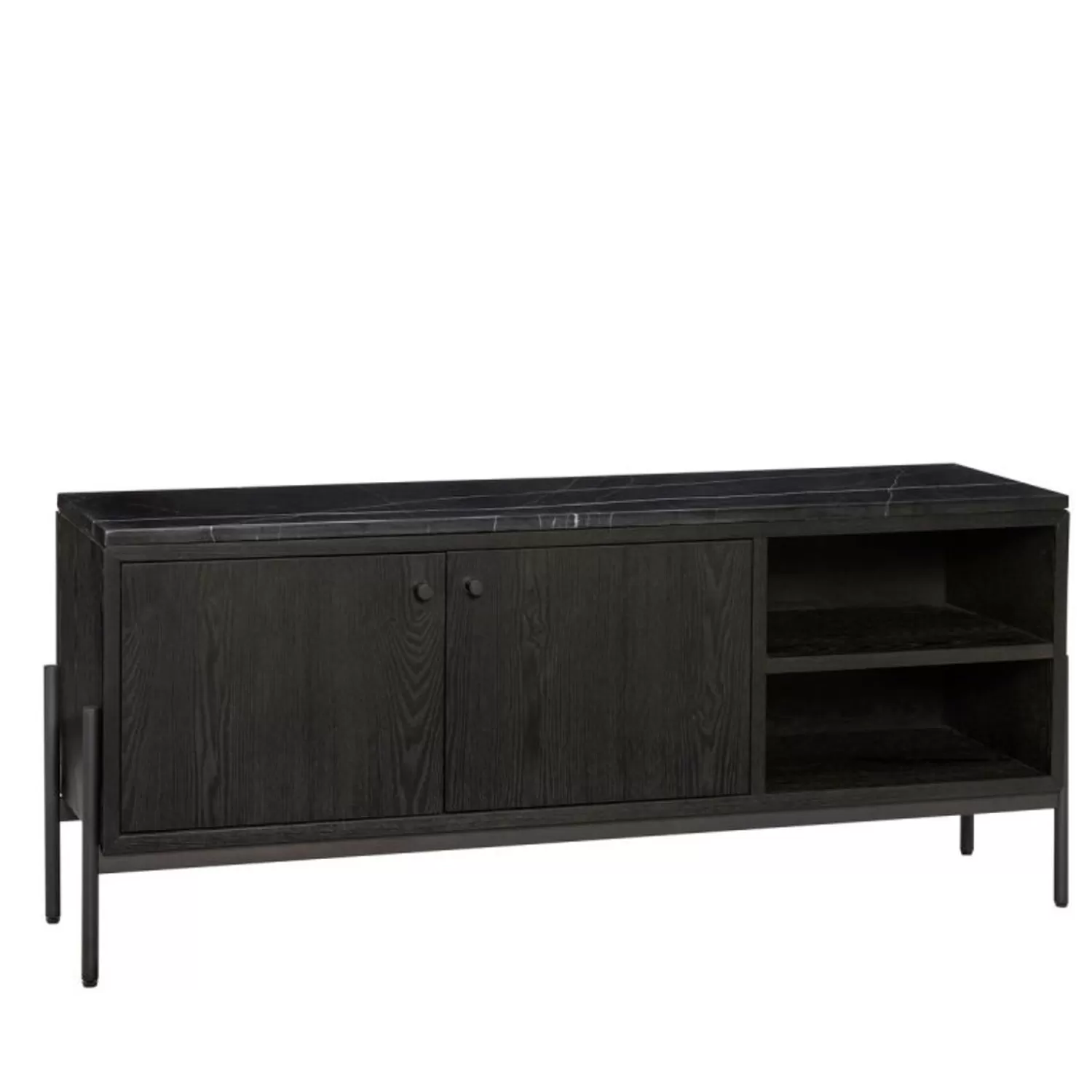 Hübsch Shelf Units & Storage^Nobu Sideboard Black