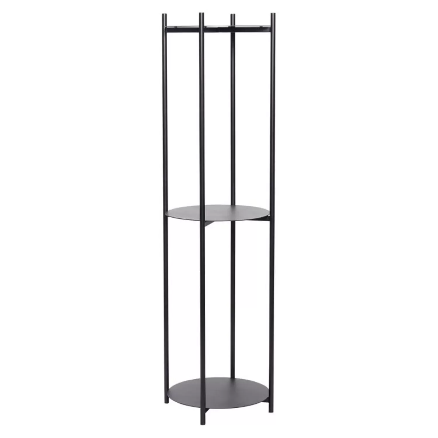 Hübsch Shelf Units & Storage^Norm Shelf Unit Cylinder Black