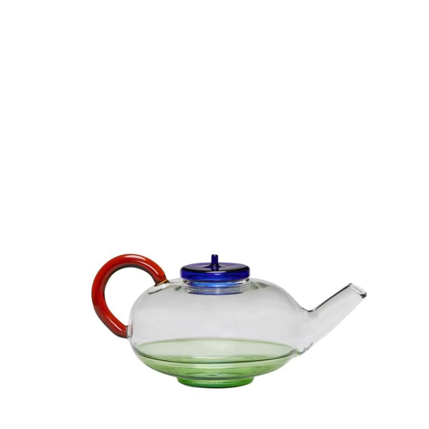 Hübsch Kitchen Accessories^Norush Teapot Multicolour Amber, Blue, Clear, Green