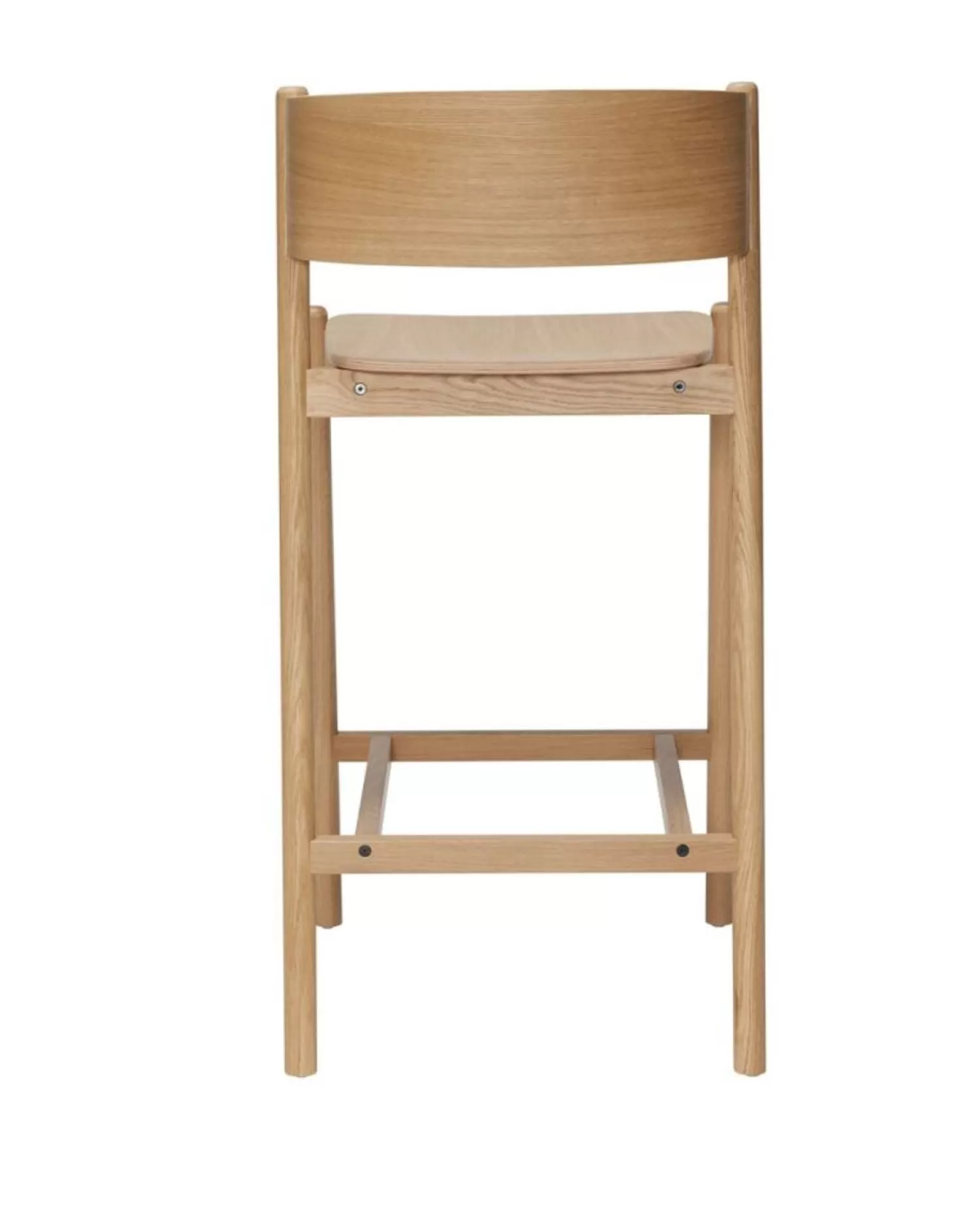 Hübsch Seating^Oblique Bar Stool Natural