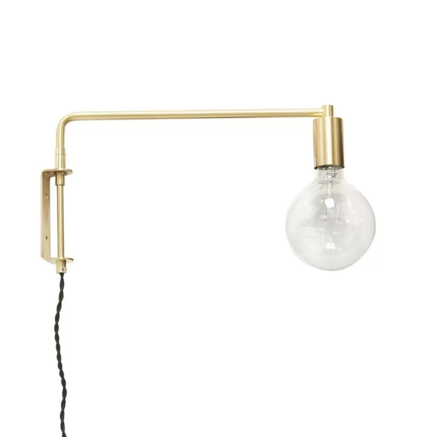 Hübsch Wall Lights^Pyke Wall Lamp Brass