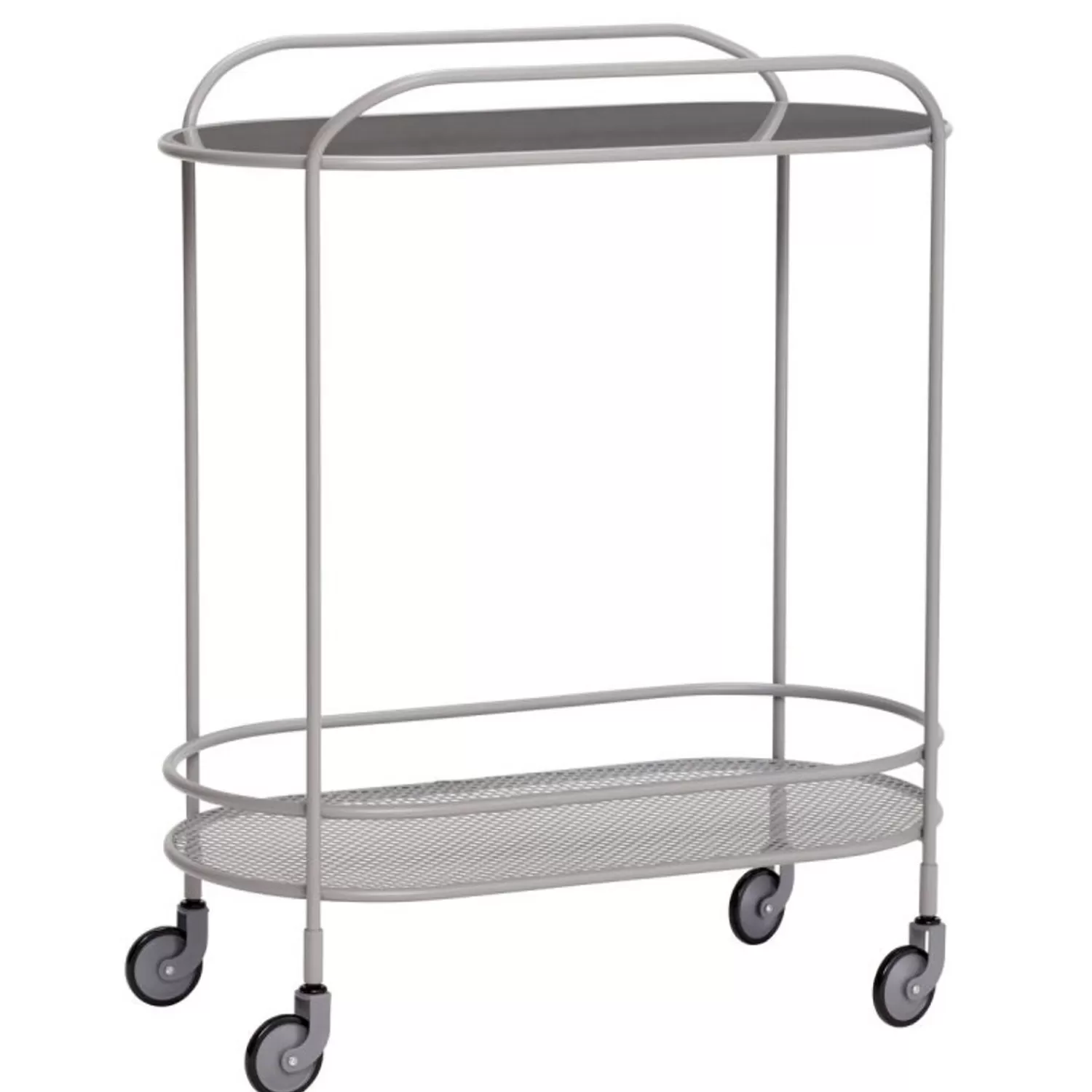 Hübsch Tables^Reflect Trolley Grey Grey, Sand