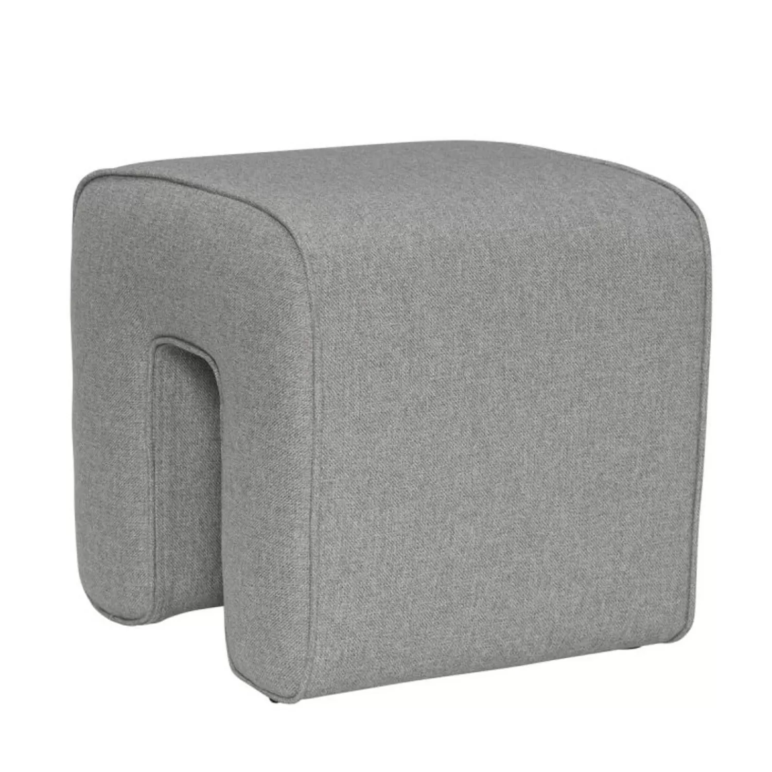 Hübsch Seating^Sculpture Pouffe Grey
