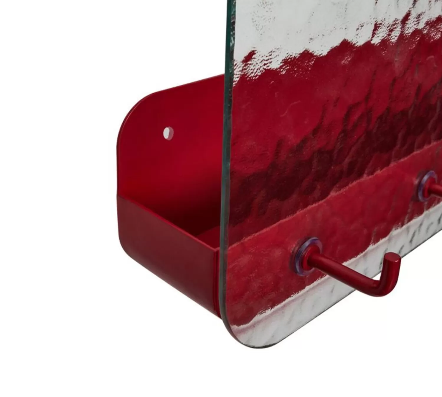 Hübsch Shelf Units & Storage^Shack Shelf Red Red, Textured