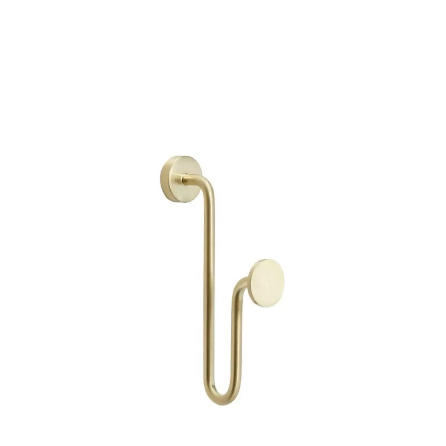 Hübsch Hooks & Coat Racks^Swing Hook Brass